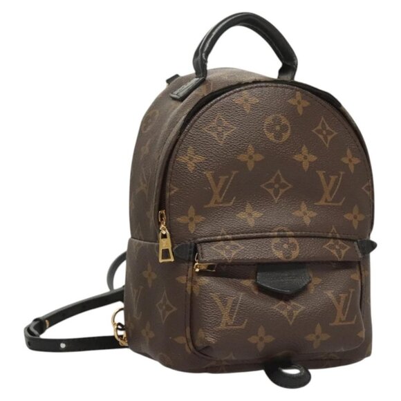 LOUIS VUITTON Monogram Palm Springs MINI Backpack M44873 LV Auth 126187 - Picture 1 of 16